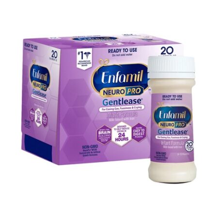 Mead Johnson Nutrition Infant Formula Enfamil® NeuroPro™ Gentlease® 2 oz. Bottle Ready to Use, 48/CS